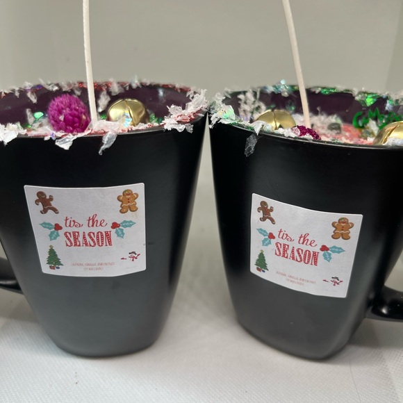 Tea cup candle handmade holiday candle 🕯️ - Picture 7 of 7
